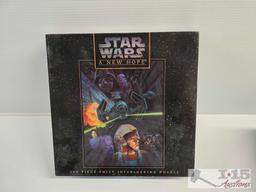 (11) Star Wars Interlocking/Mural Puzzle/Stick N Lift