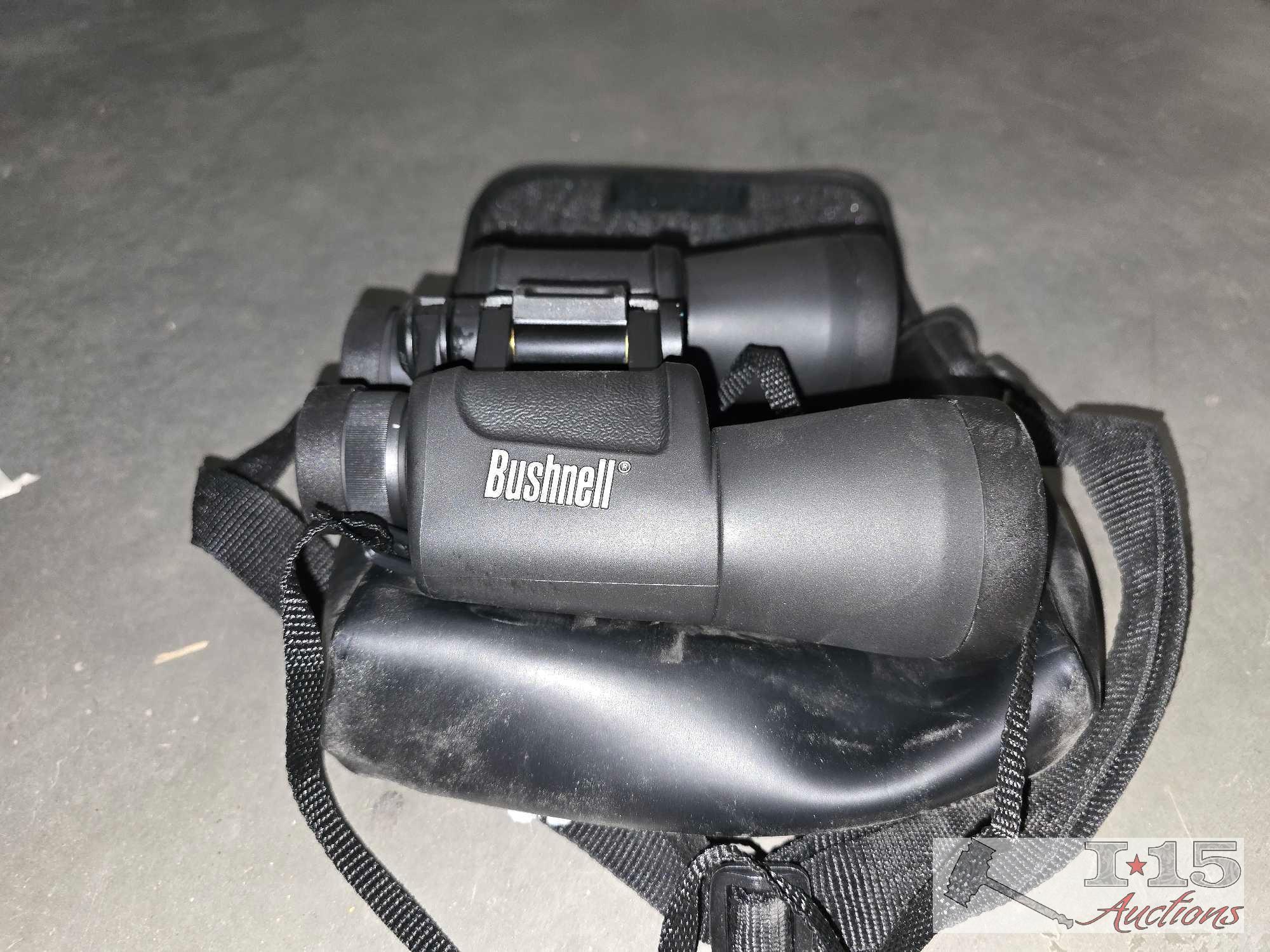 (3) Binoculars with Cases