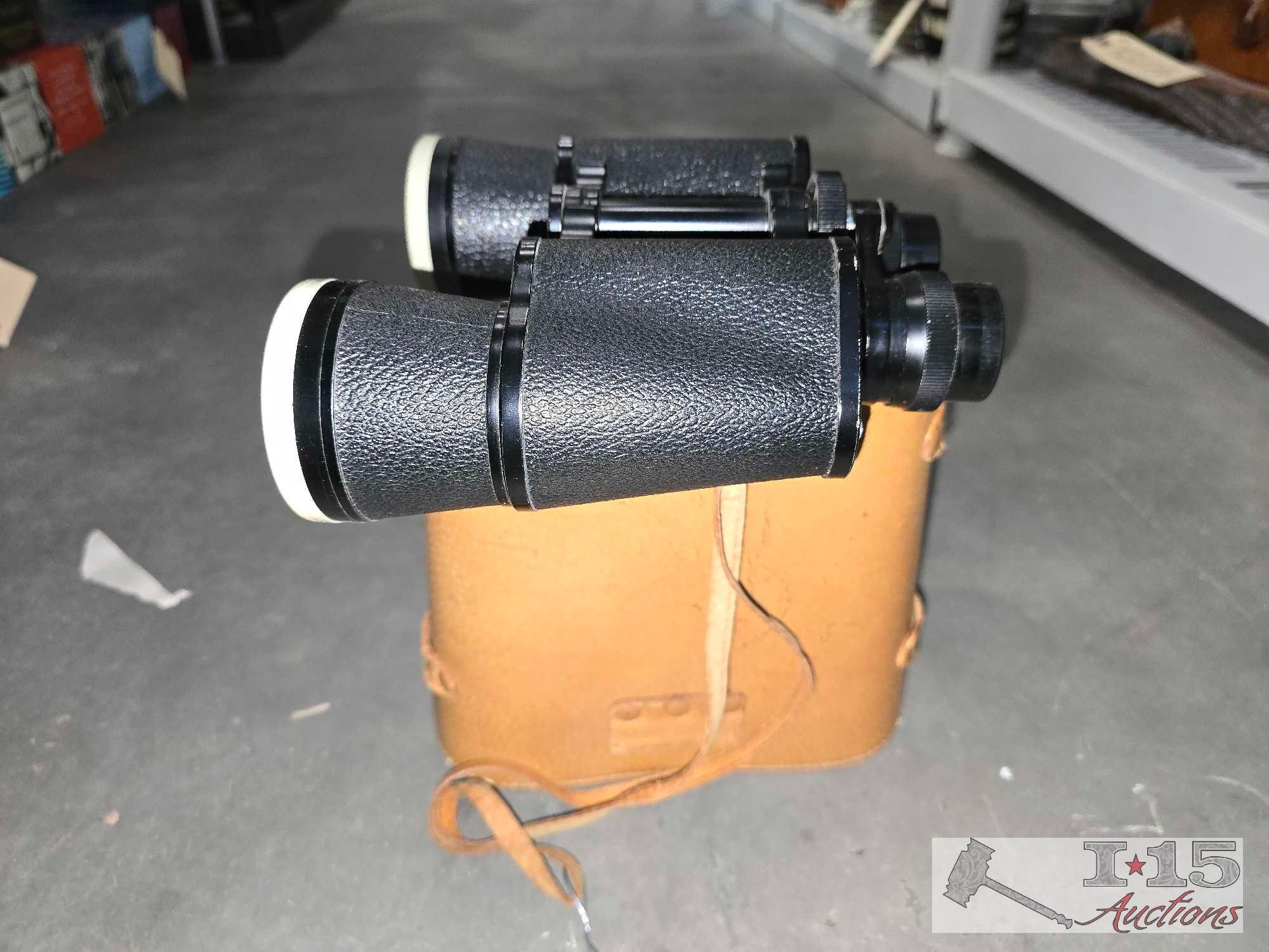 (3) Binoculars with Cases