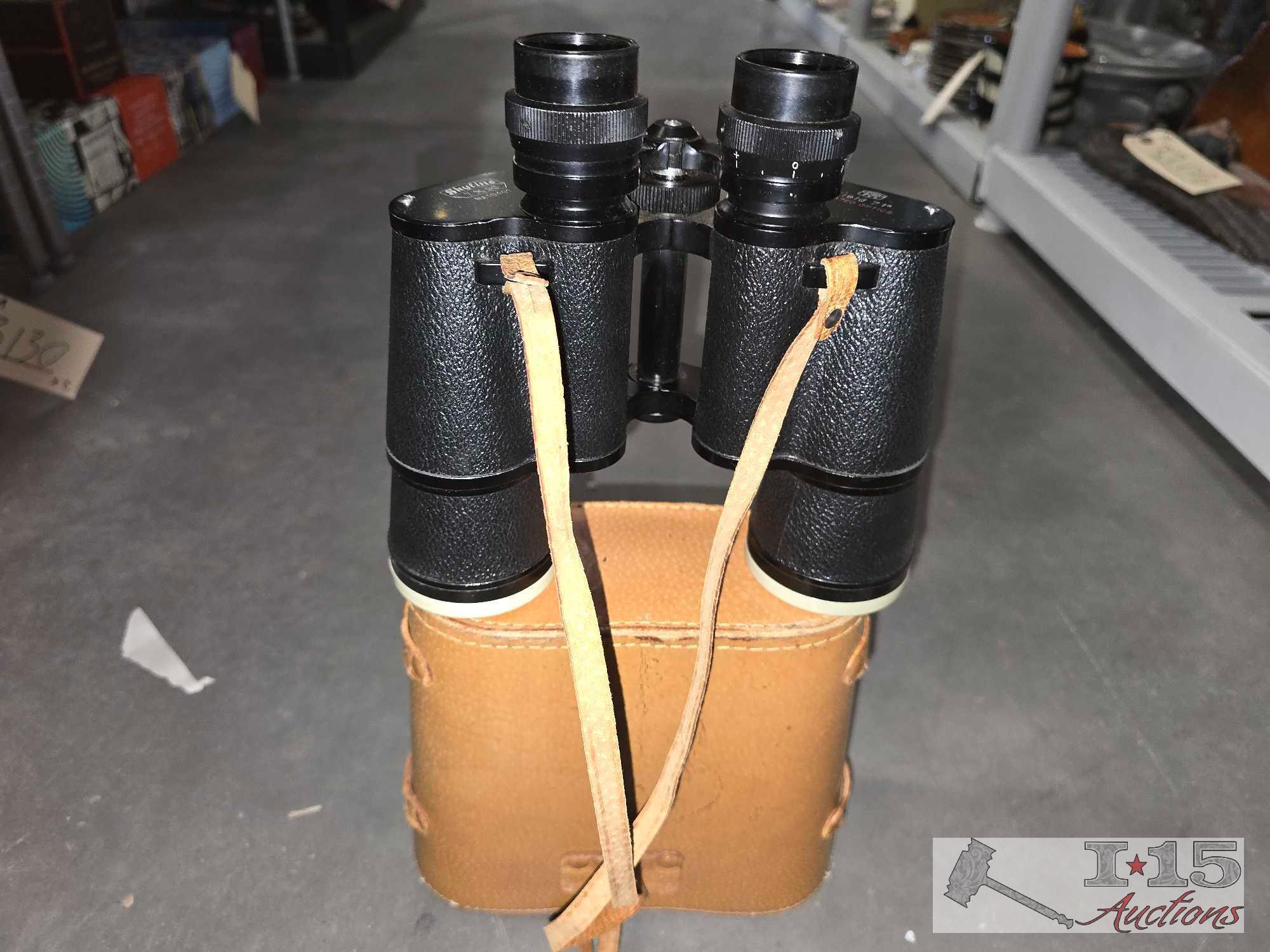 (3) Binoculars with Cases
