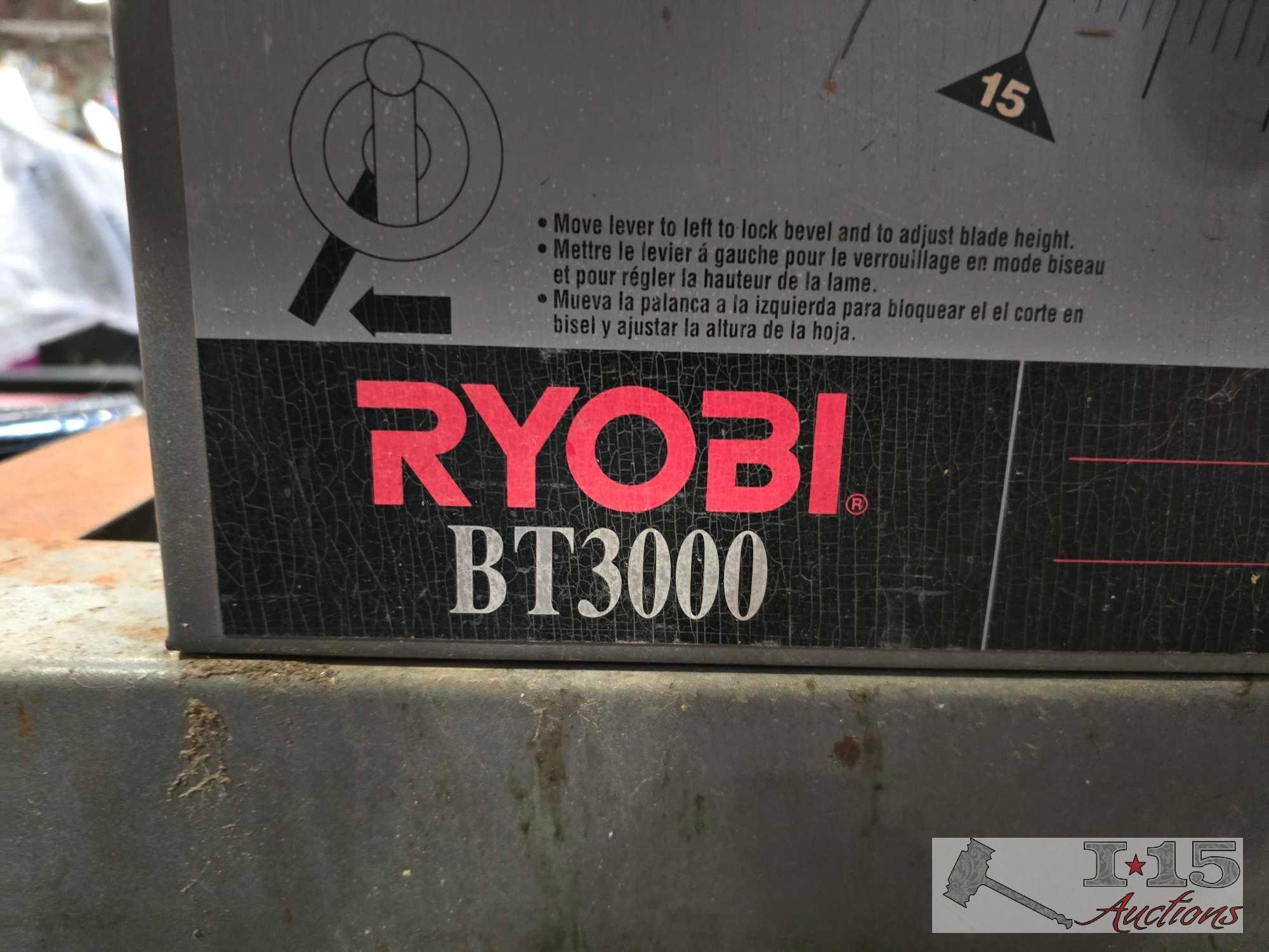 Ryobi BT 3000 Table Saw