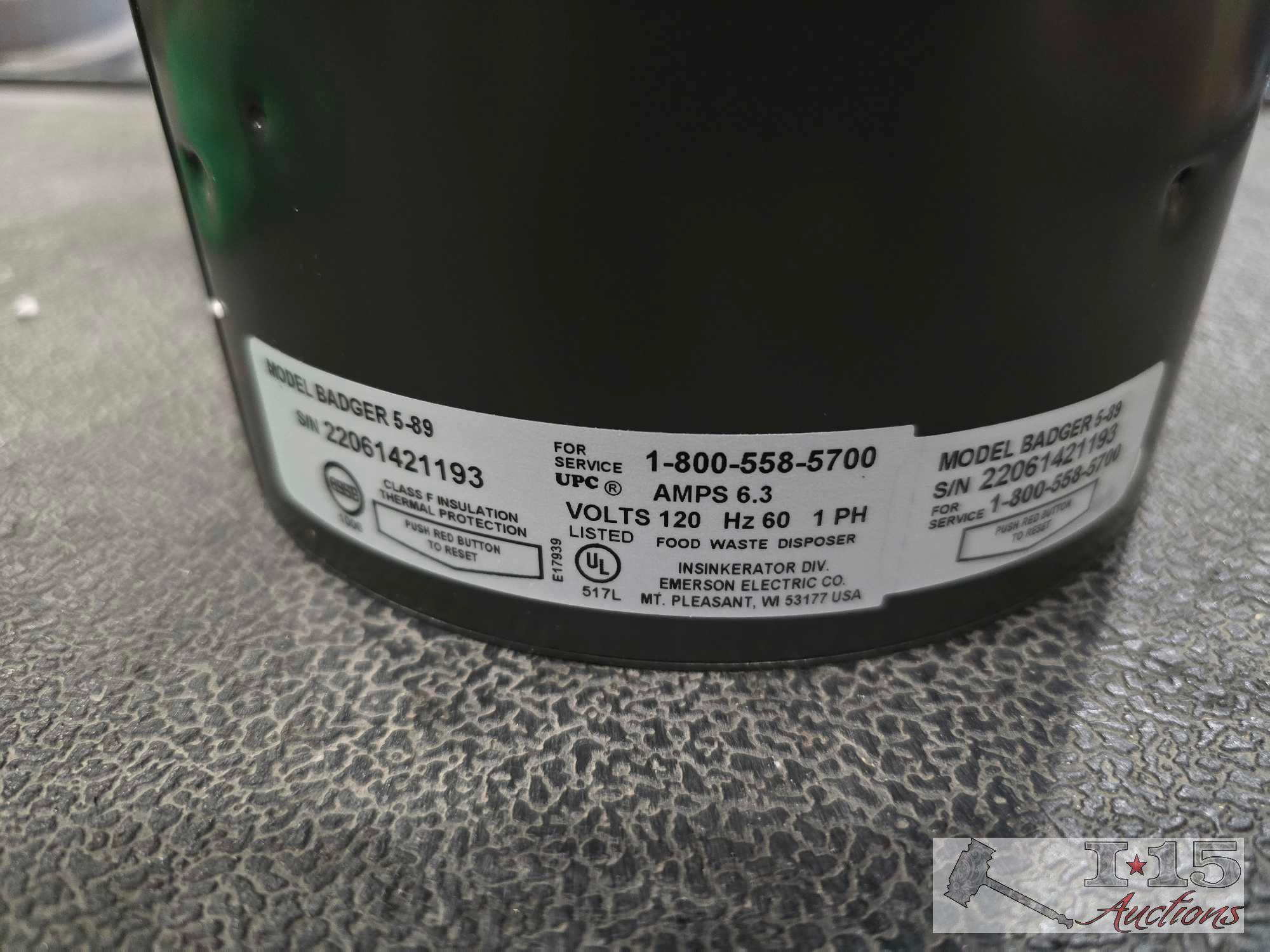 Badger Garbage Disposal