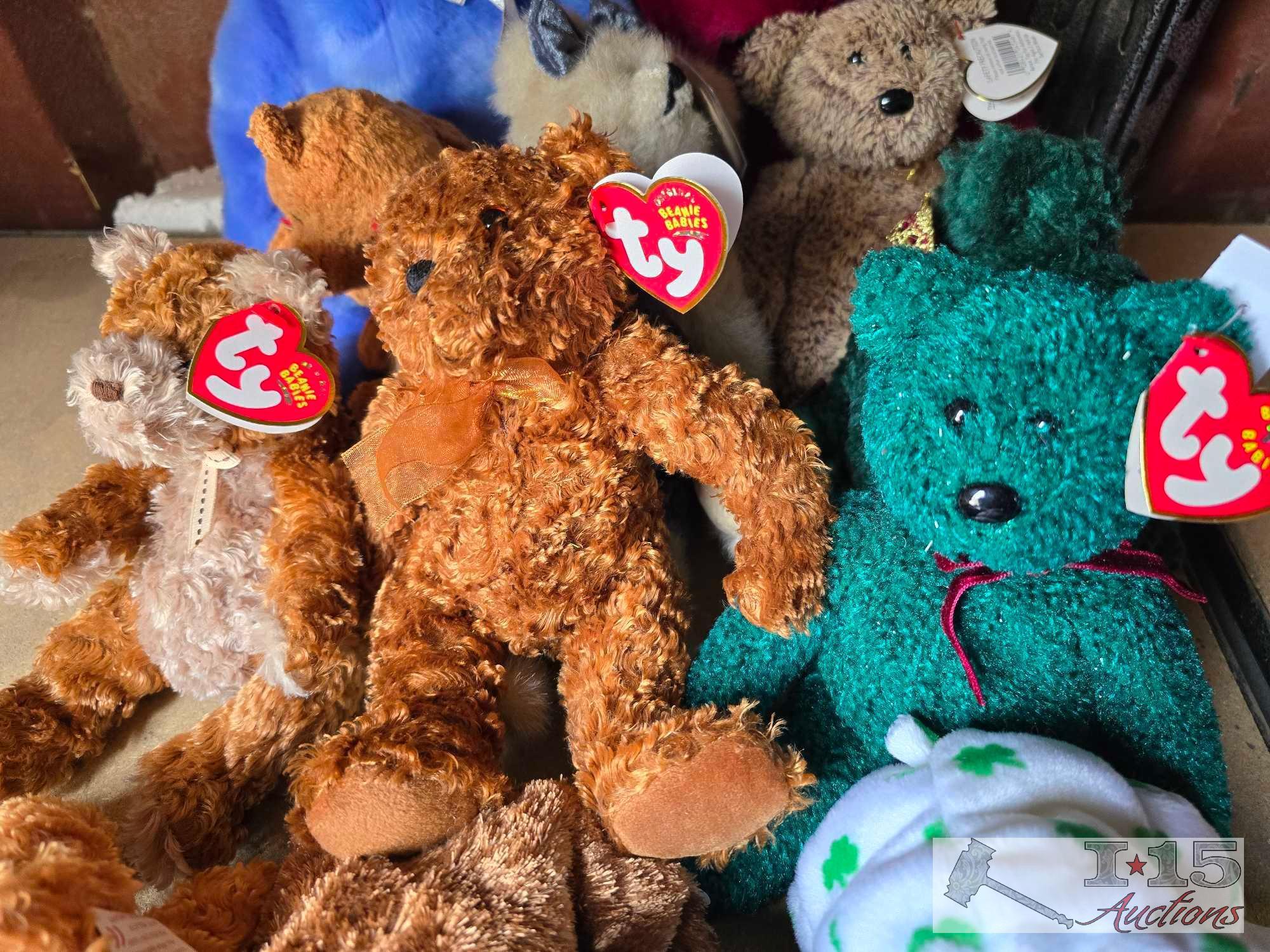 (15) Beanie Babies