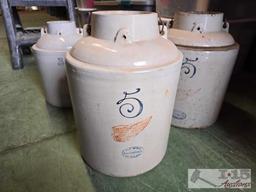 Stoneware Red Wing Jar Collection