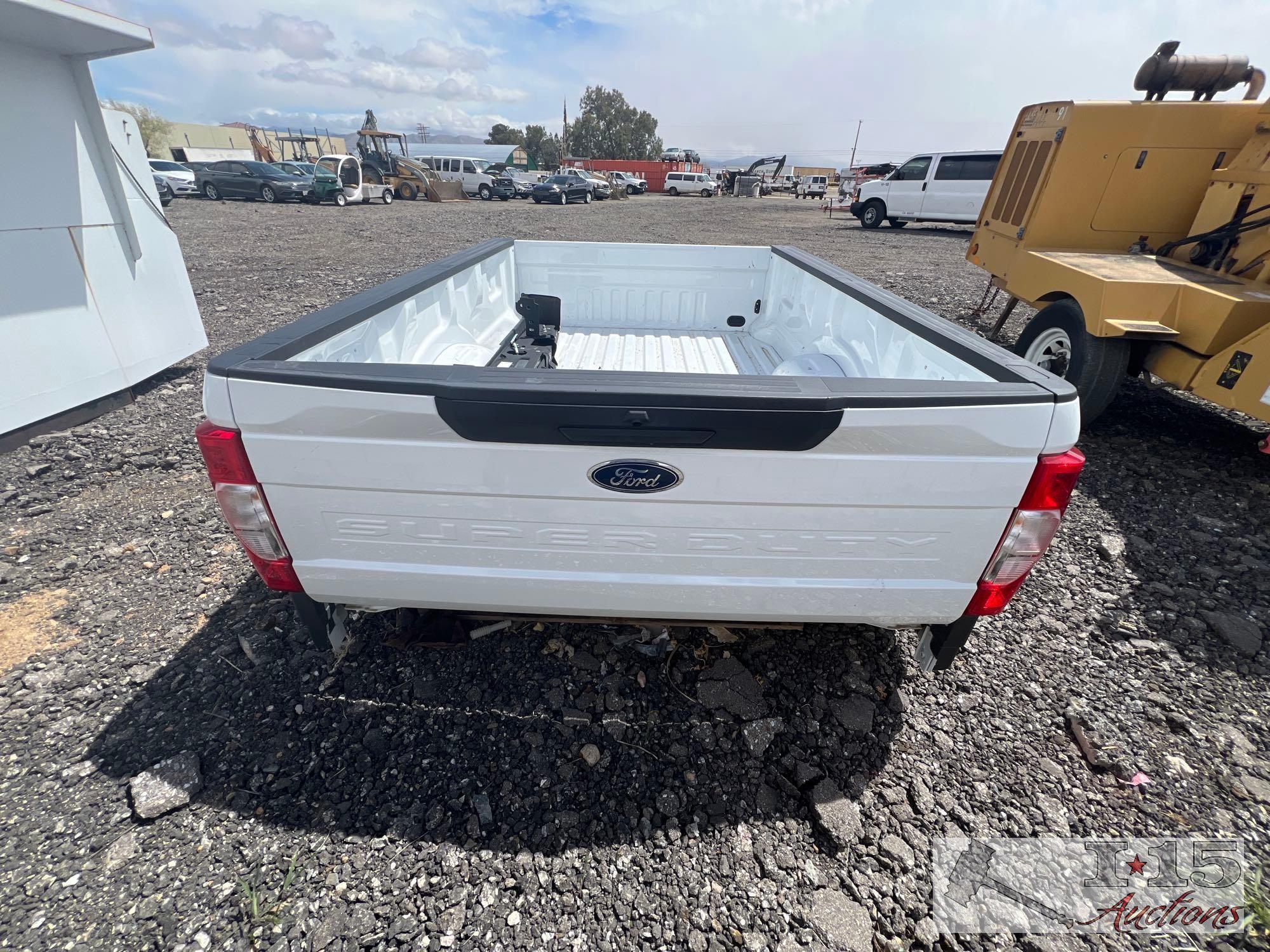Ford Super Duty Truck Bed With Rear Bumper