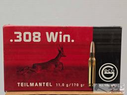 80 Rounds of Geco .308win Ammo