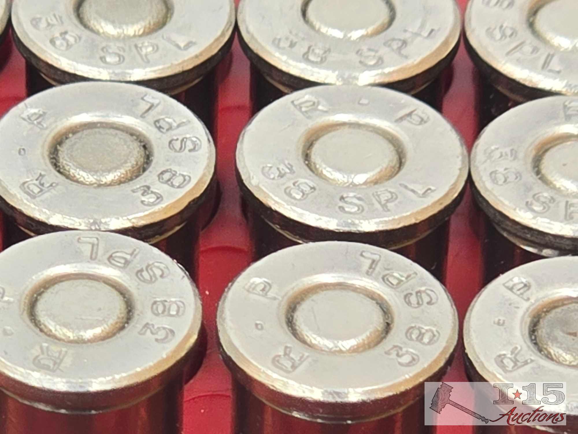 (206) .38spl, (16) .357 Magnum Rounds
