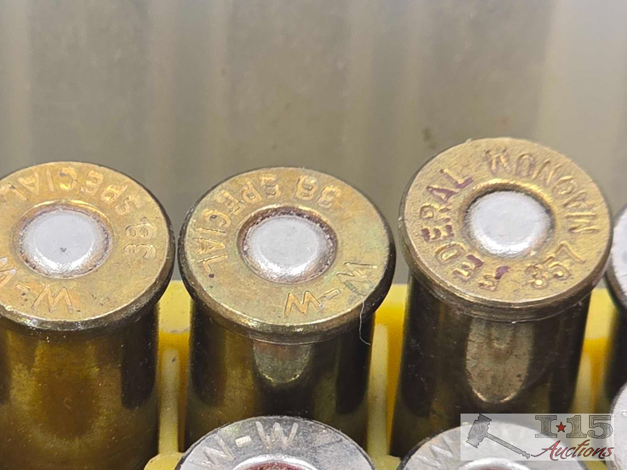 (206) .38spl, (16) .357 Magnum Rounds