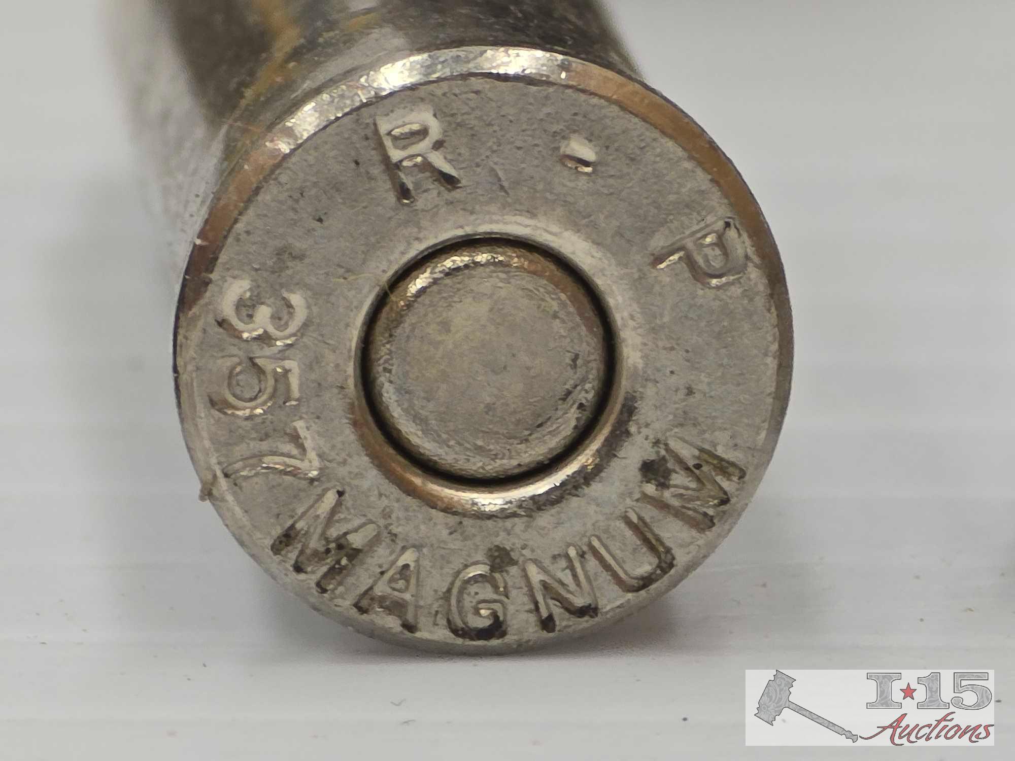 (206) .38spl, (16) .357 Magnum Rounds