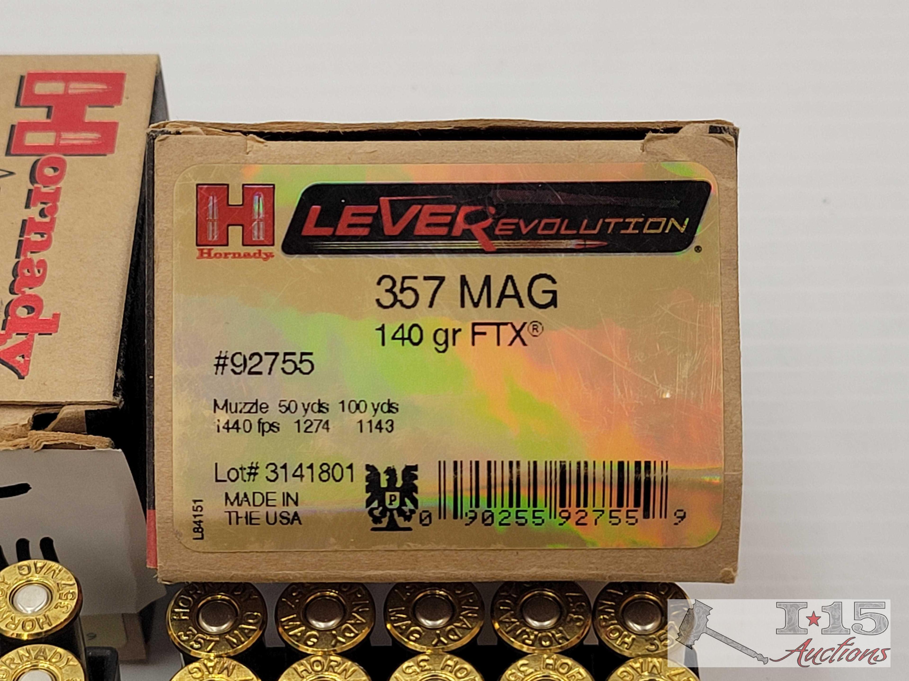 49 Rounds of Hornady 357 MAG