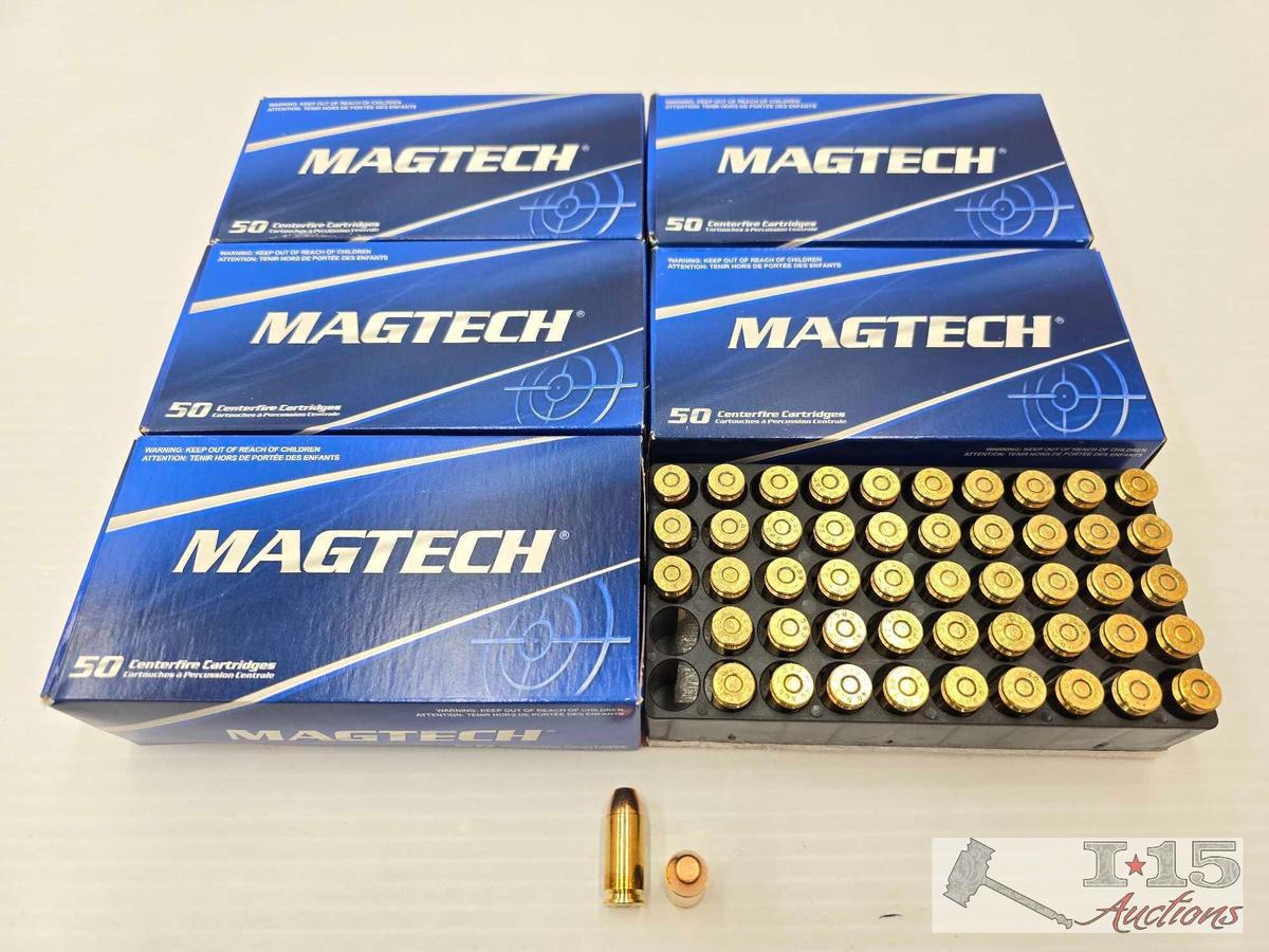 NEW!!! (250) Rounds Magtech .40 S&W Ammo