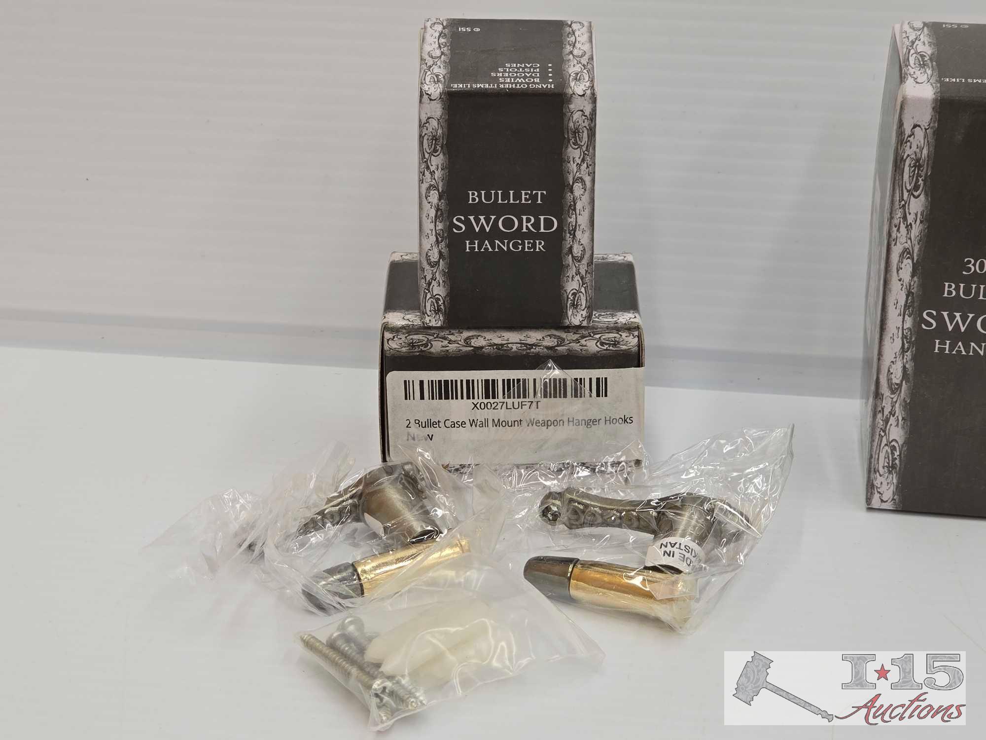 (11) Wall Mount Hanger Hooks