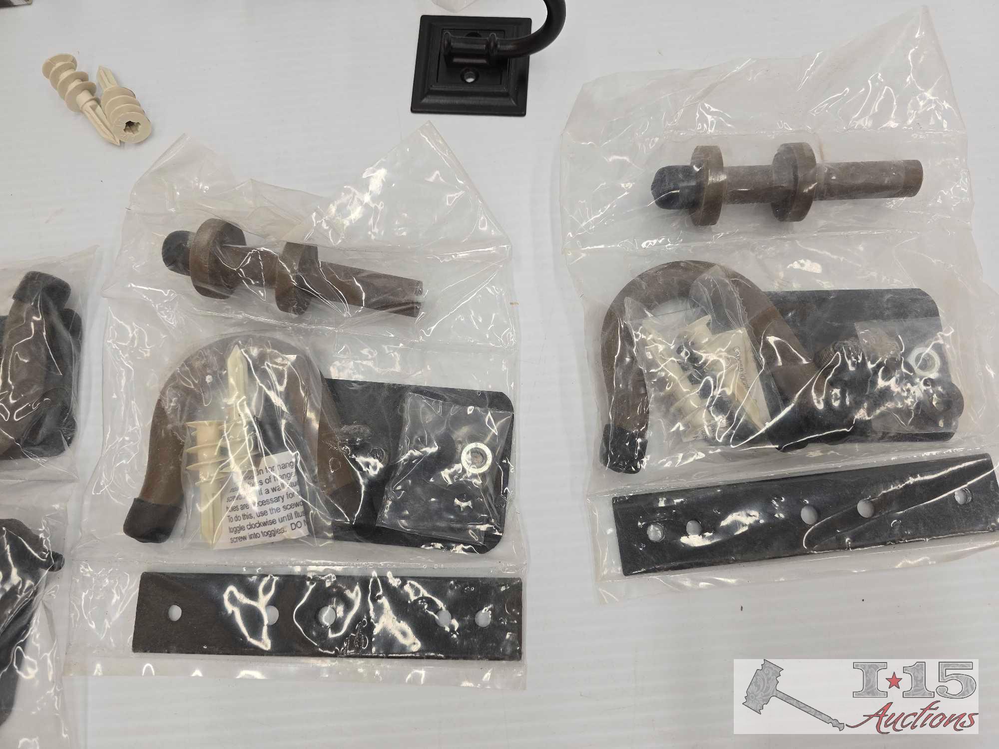 (11) Wall Mount Hanger Hooks
