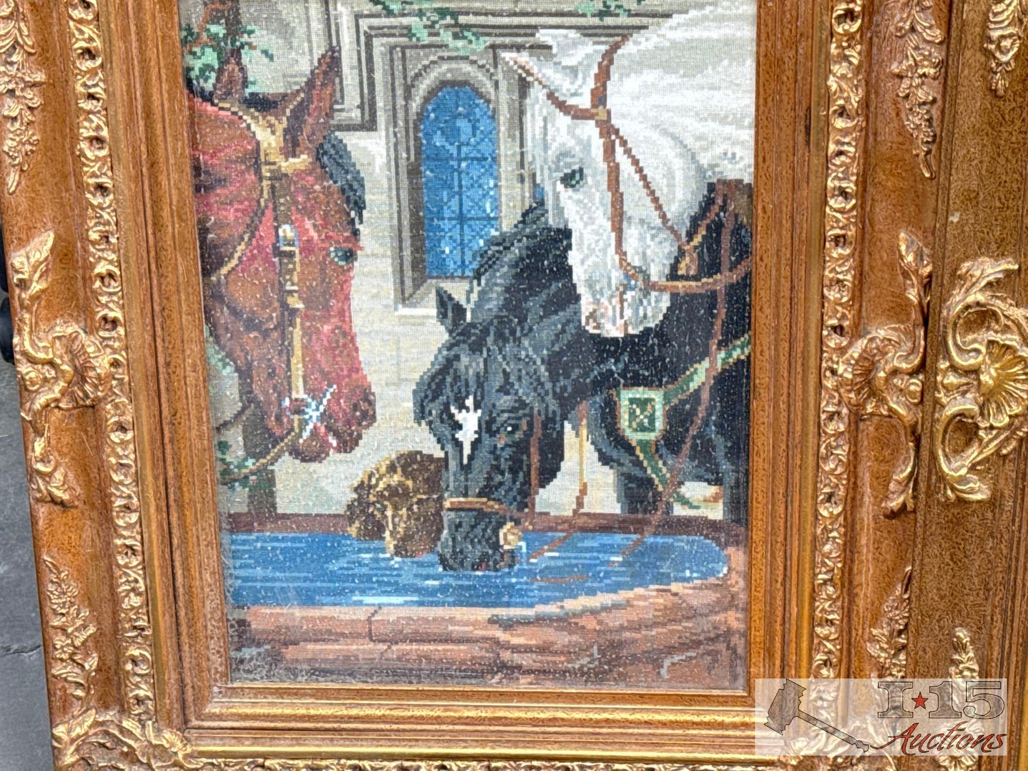 (3) Framed Wall Art