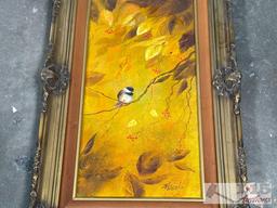 (3) Framed Wall Art