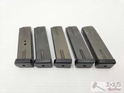 (5) Browning Hi-Power 13rd Double Stack Magazines
