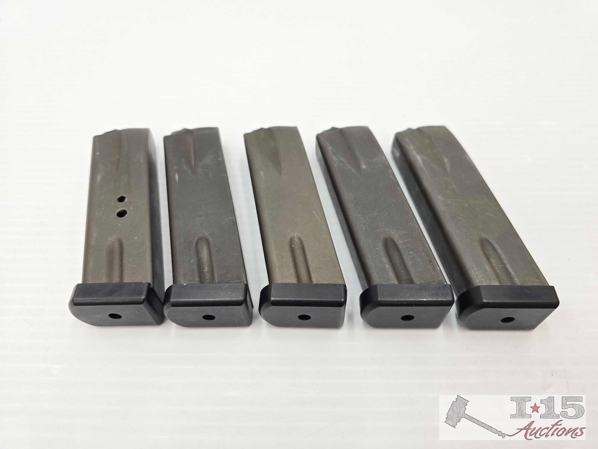(5) Browning Hi-Power 13rd Double Stack Magazines