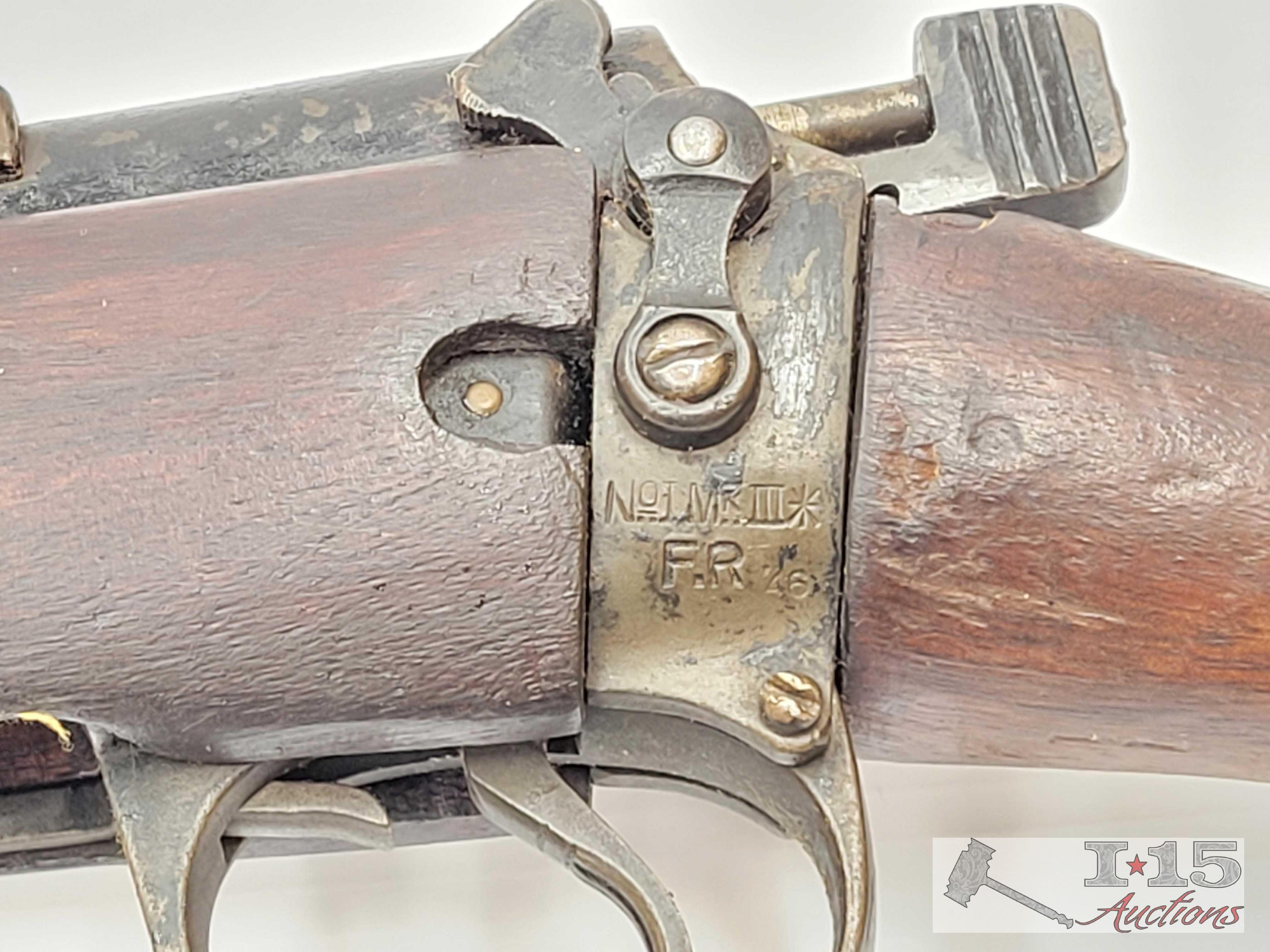 Lee Enfield MK111 .303 Bolt Action Rifle
