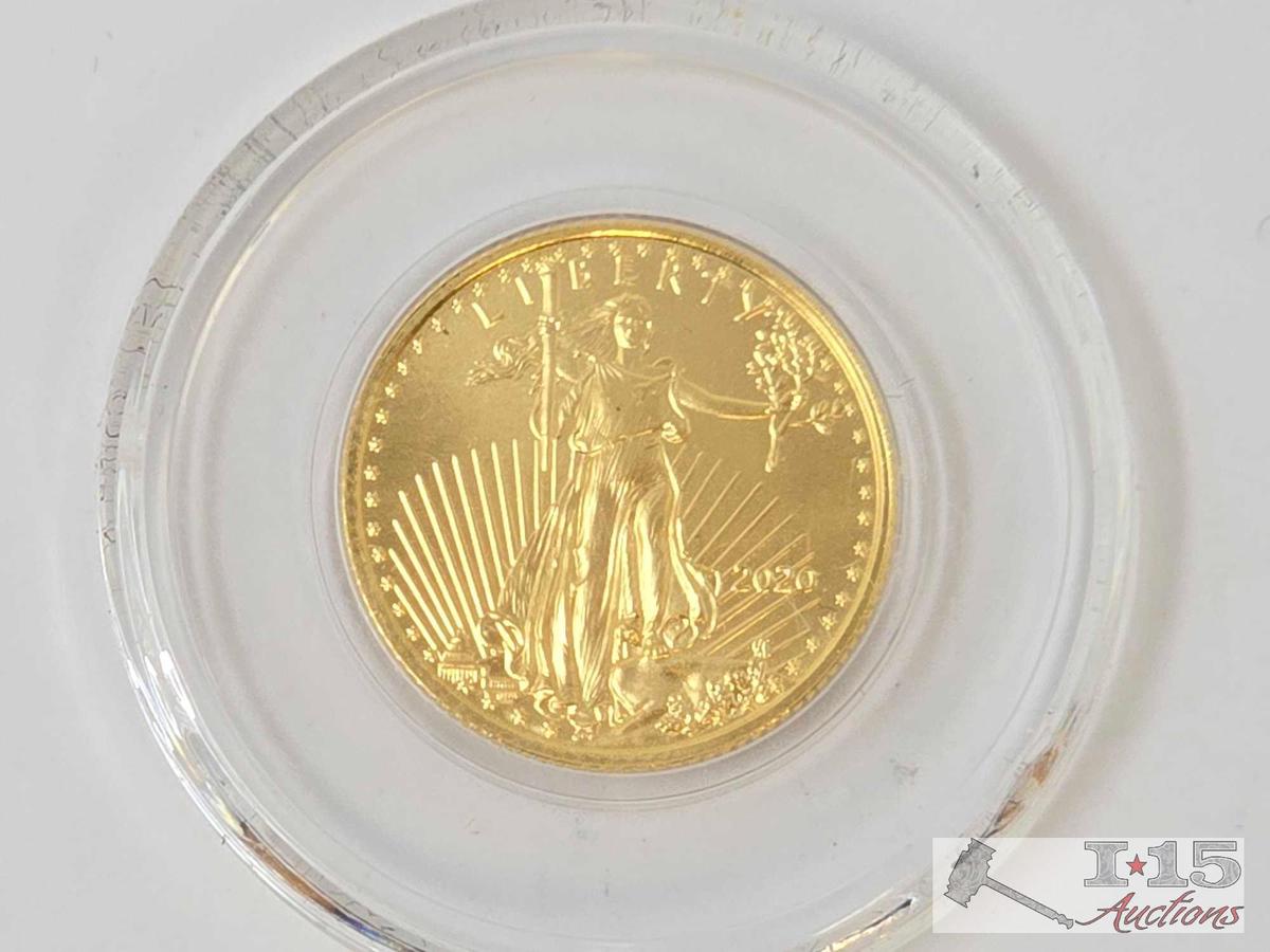 2020 $5 Gold American Eagle Coin