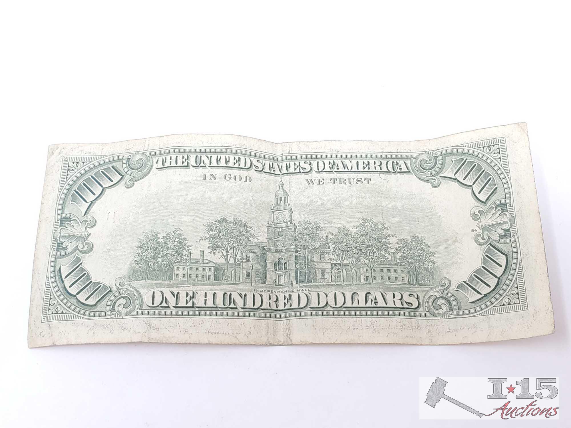 1981 Series $100 Banknote