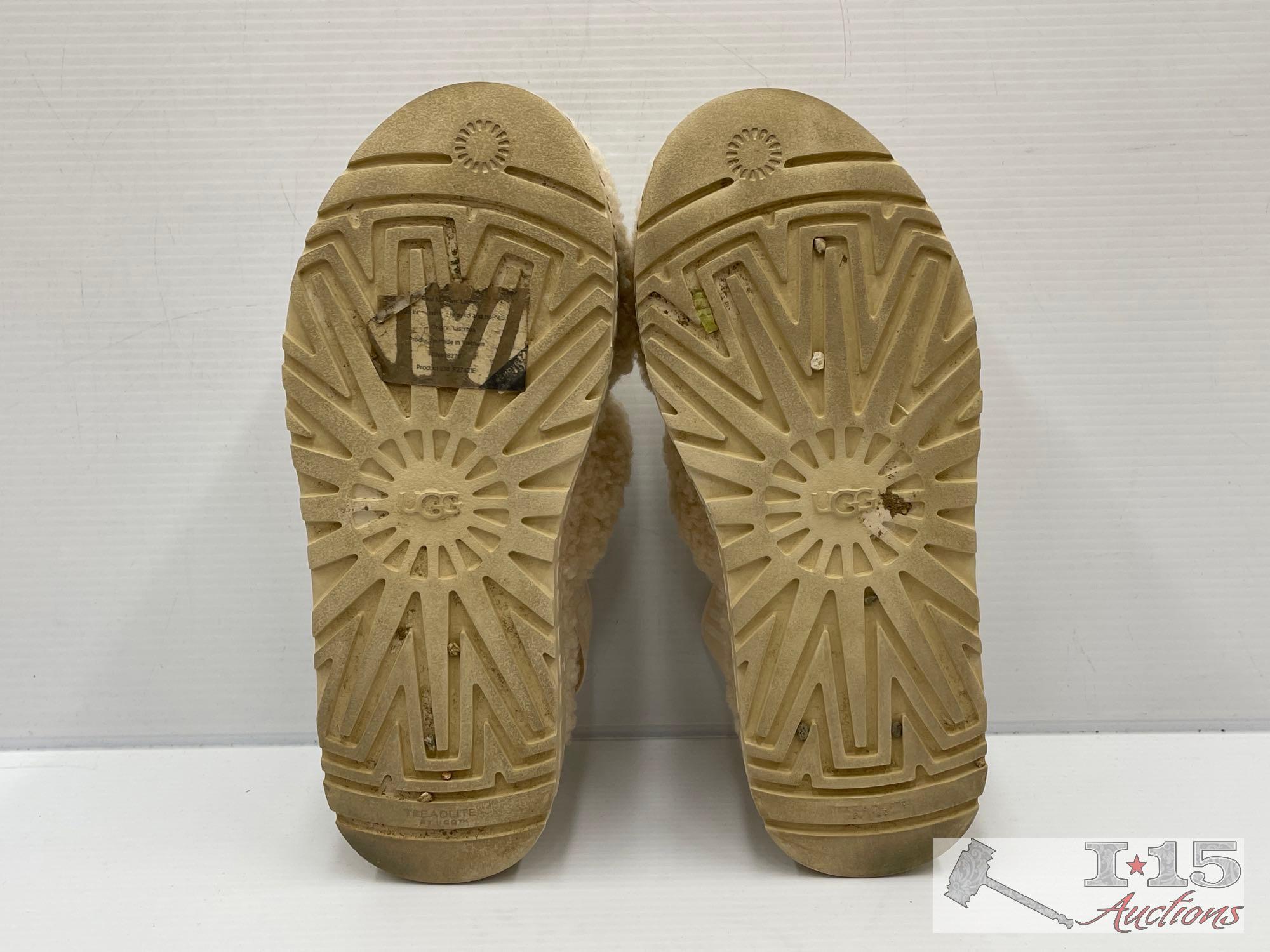 Ugg Oh Fluffita Tan Slippers