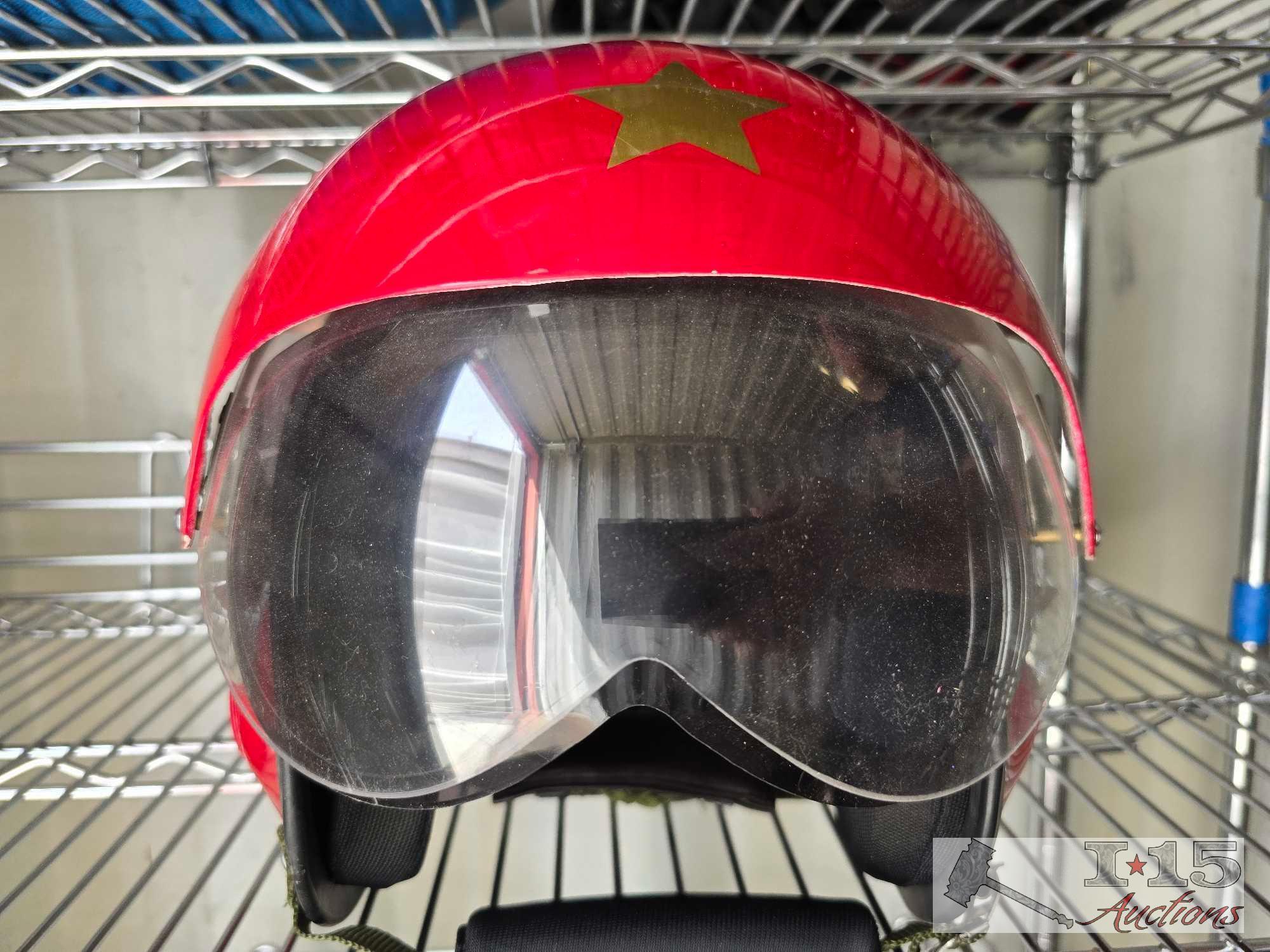 (2) Motorcycle Helmets