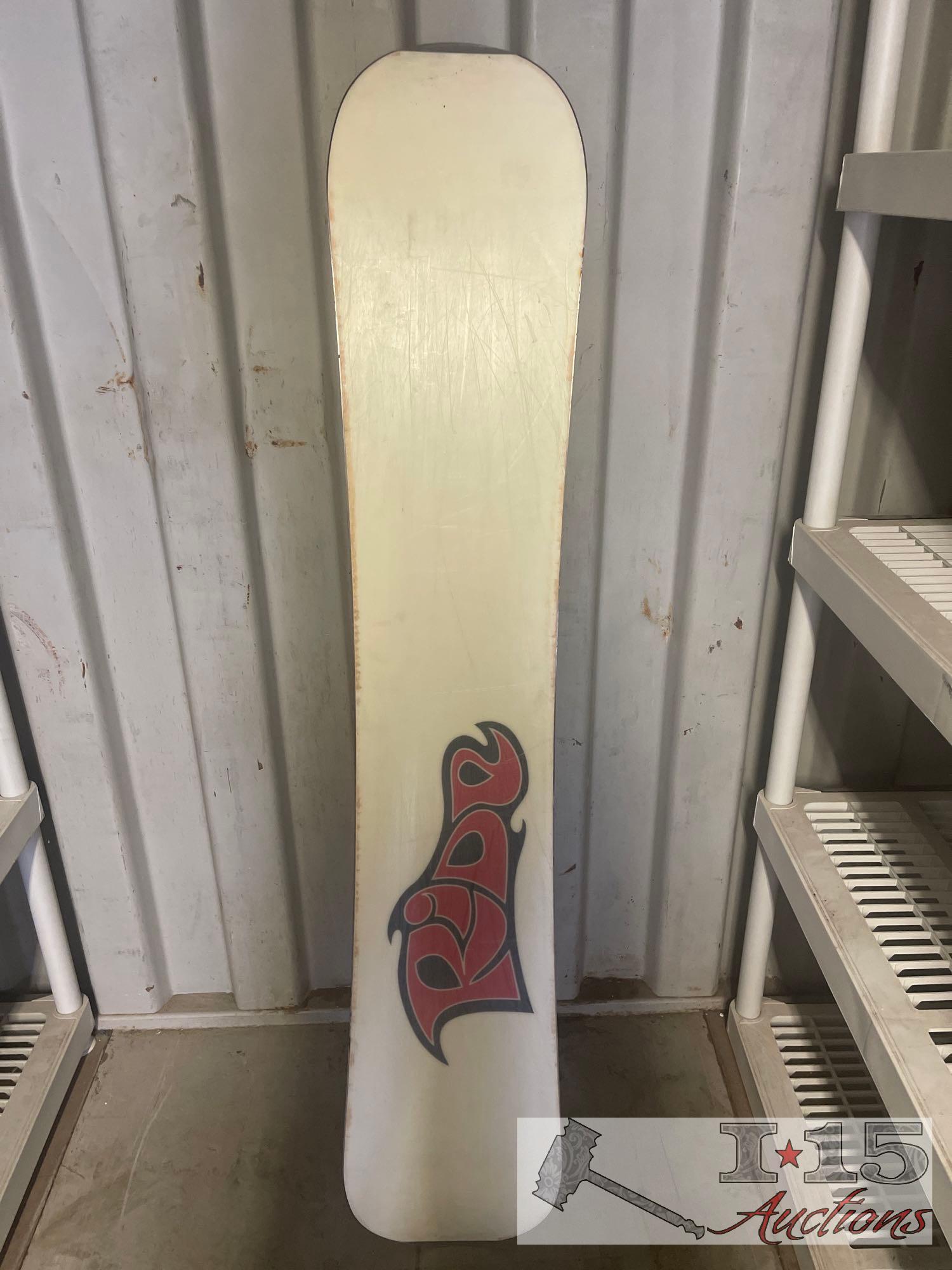 Ride Control 158 Snowboard