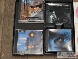 Garth Brooks & Barbra Steisand CDs