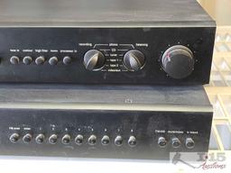 Adcom GFP-585 Preamplifer & GFT-555 II Amplifier