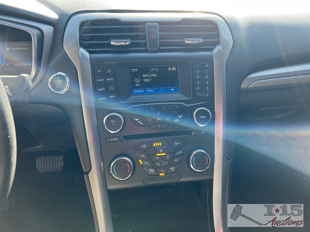 2017 Ford Fusion Hybrid Passenger Car