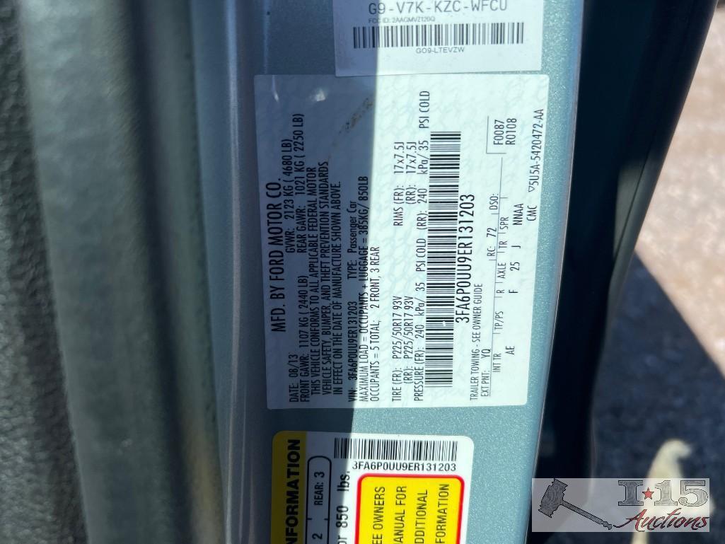 2014 Ford Fusion Hybrid