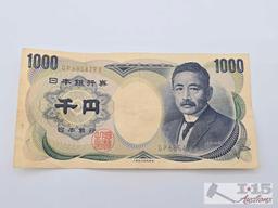 Japan 1000 Yen Banknote