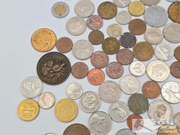 (120) Foreign Currency Coins and Tokens