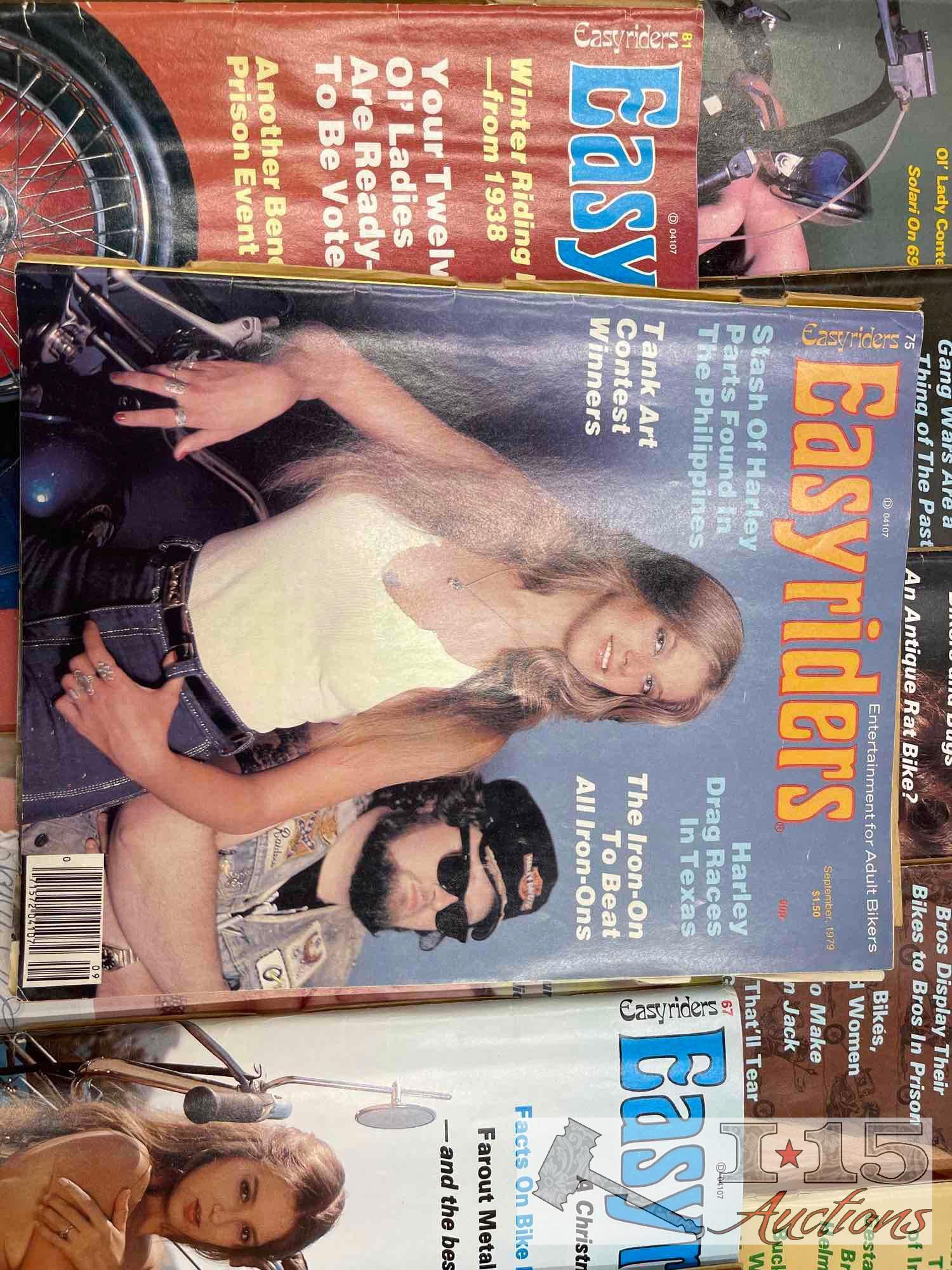 (46) Easyrider Adult Magazines