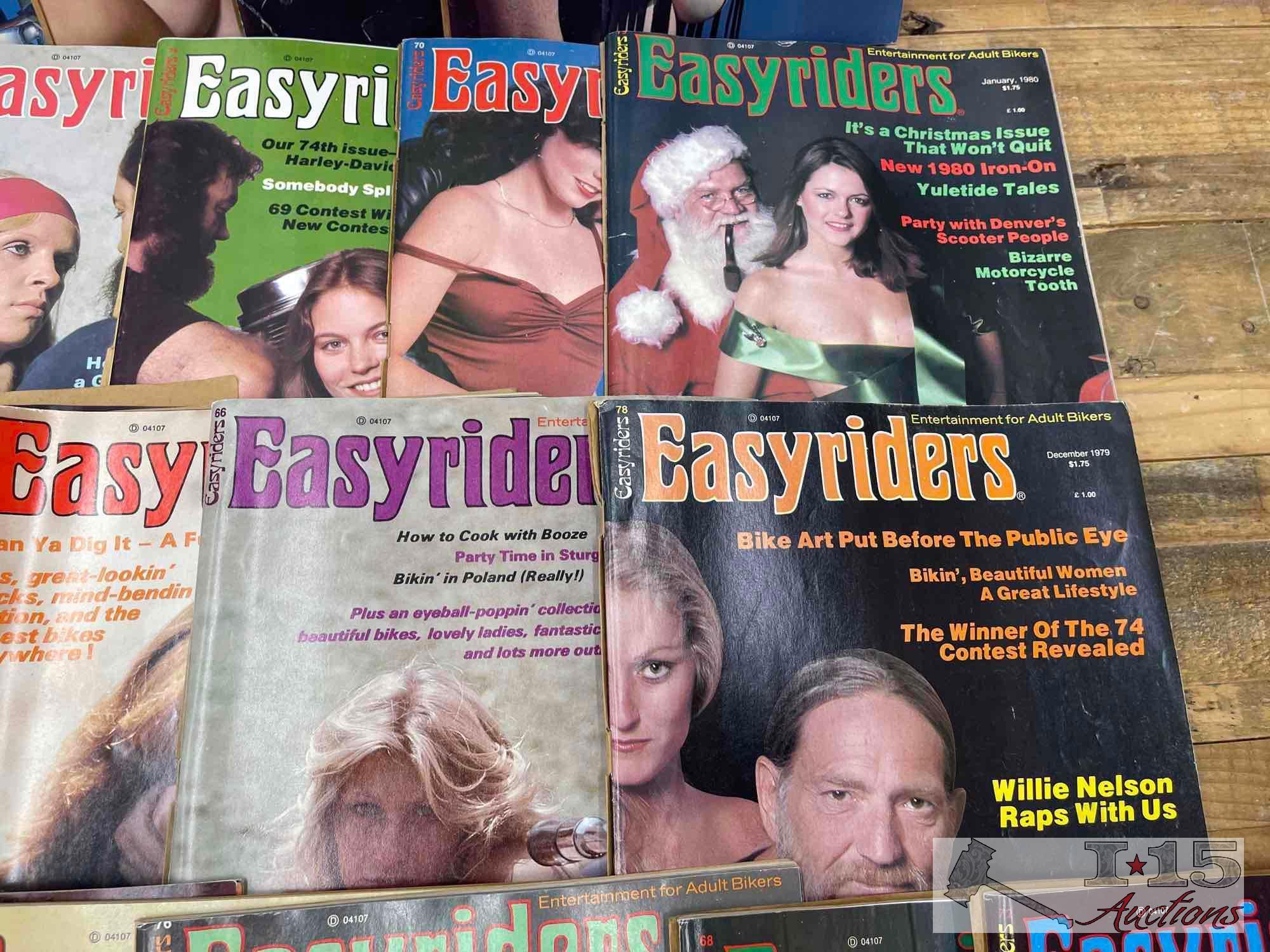 (46) Easyrider Adult Magazines