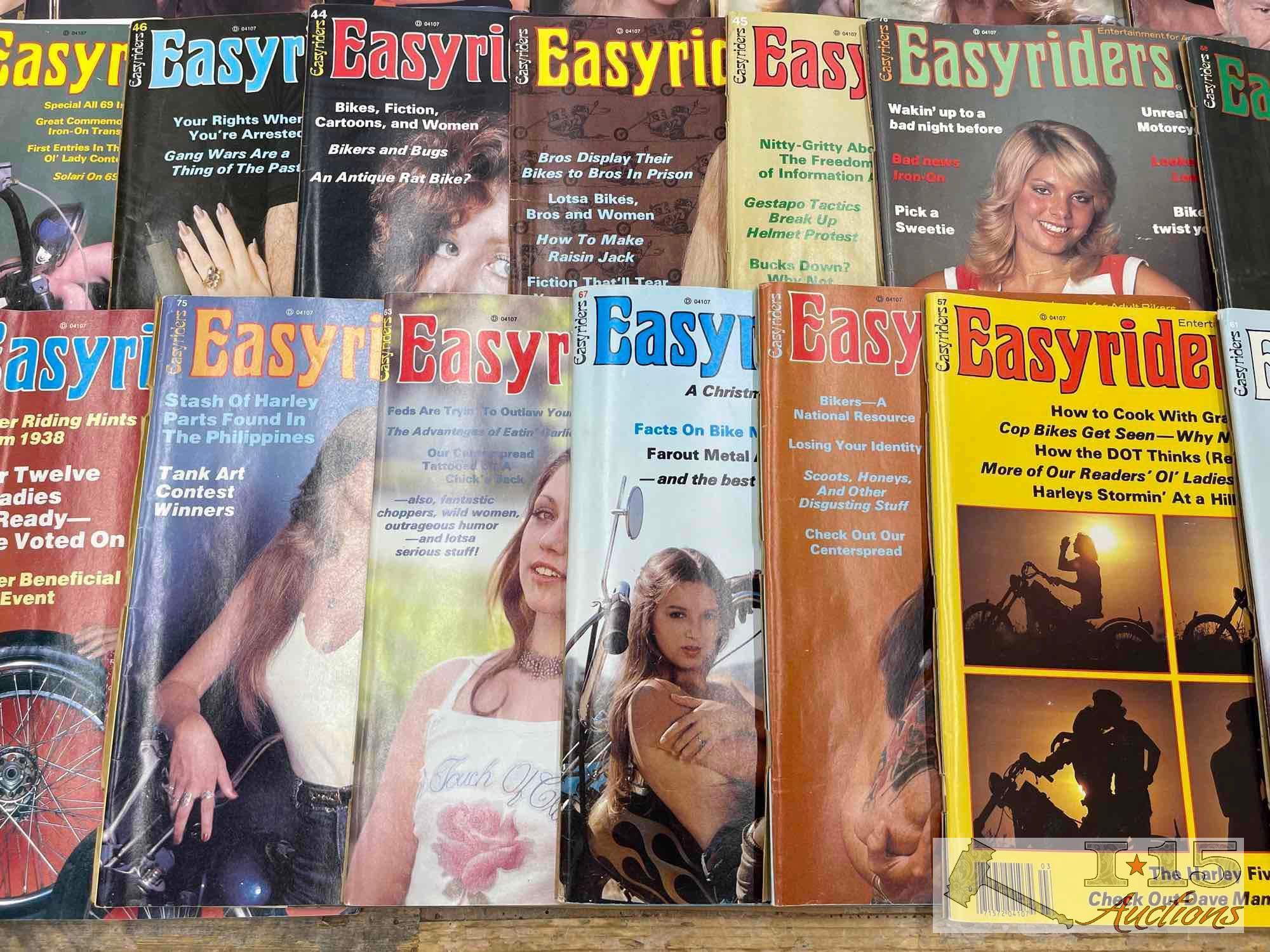 (46) Easyrider Adult Magazines