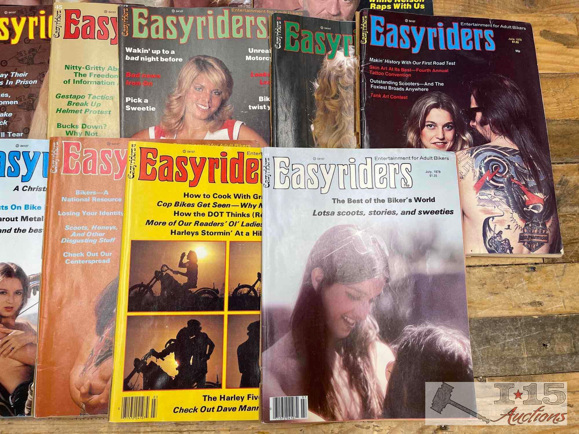 (46) Easyrider Adult Magazines