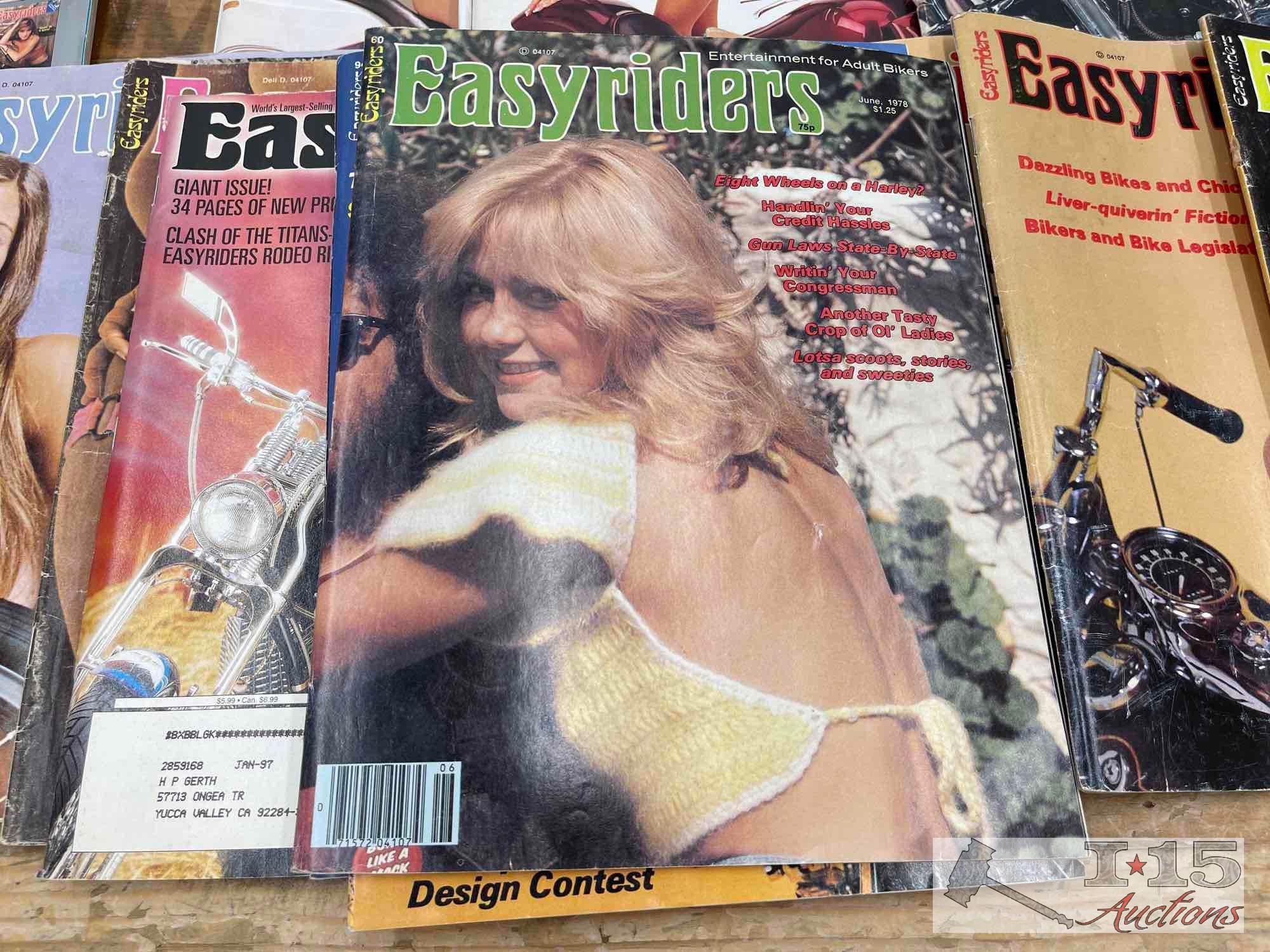 (24) Easyrider & Supercycle Magazines