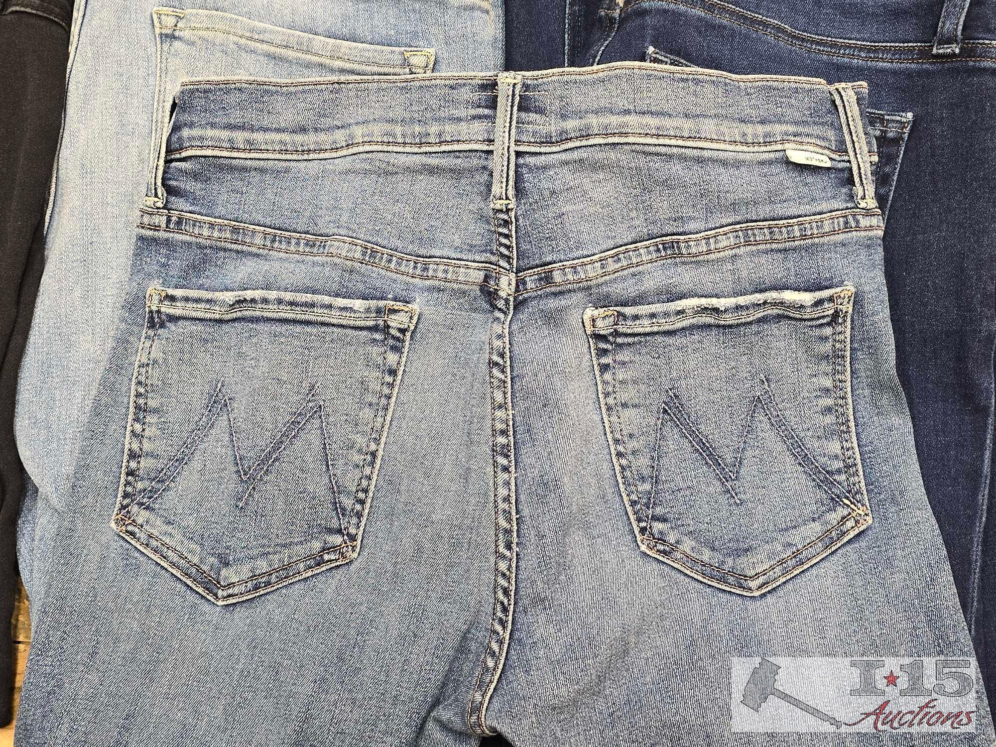 (11) Women's High End Jeans