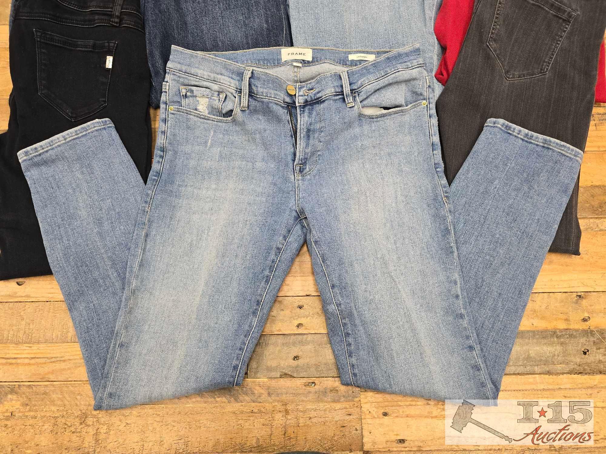 (11) Women's High End Jeans