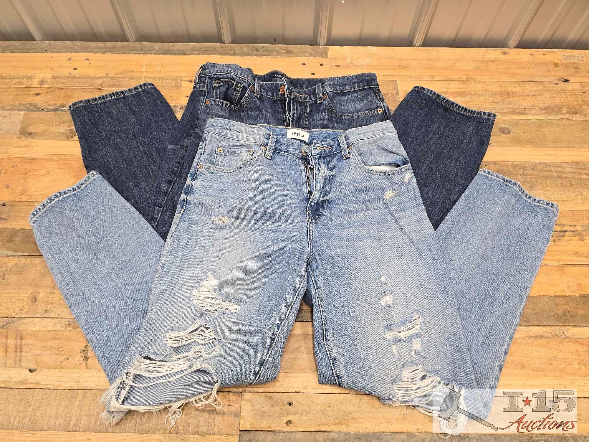 (11) Women's High End Jeans