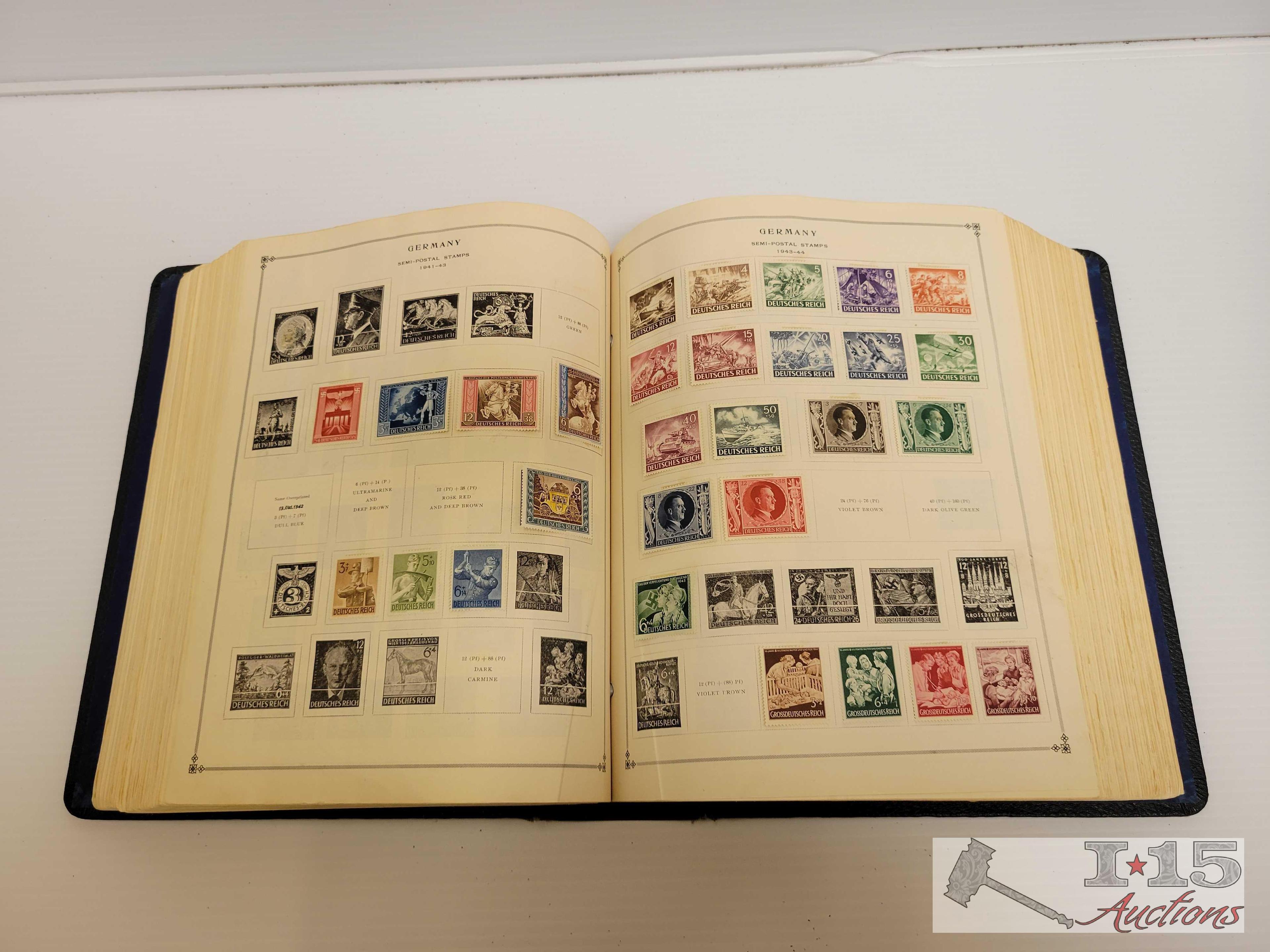 (5) Binder Stamp Collection