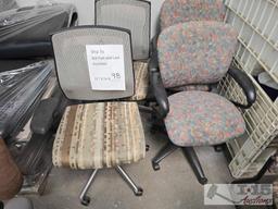 (6) Office Rolling Chairs