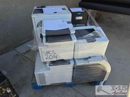 (10) HP LaserJet Printers/Copier Machines