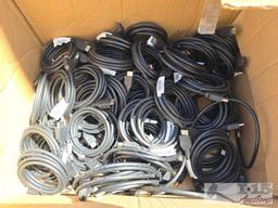 (6) Boxes of HP Powercords, HDMI Cables, Monior Cables and more