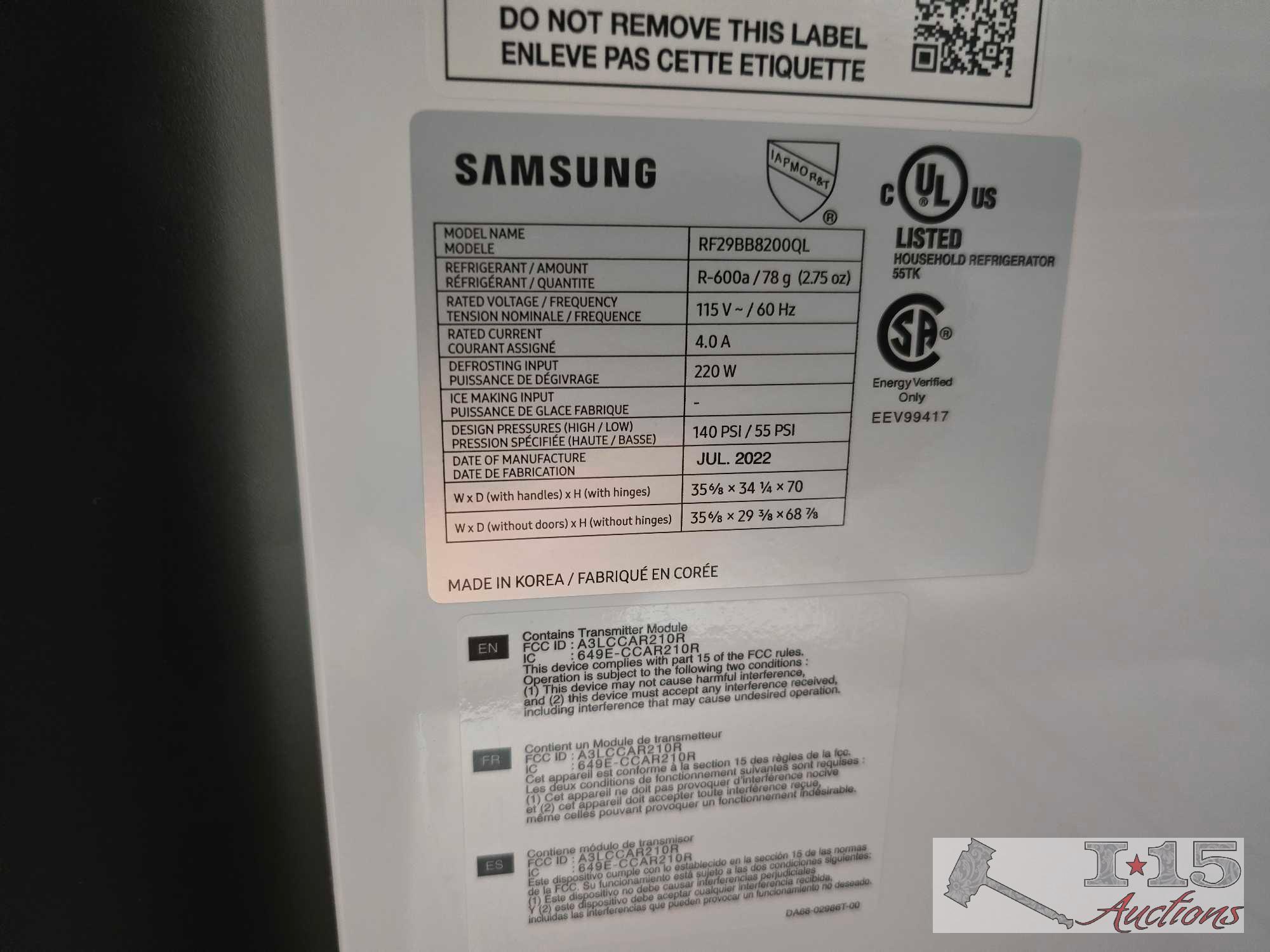 Samsung Refrigerator