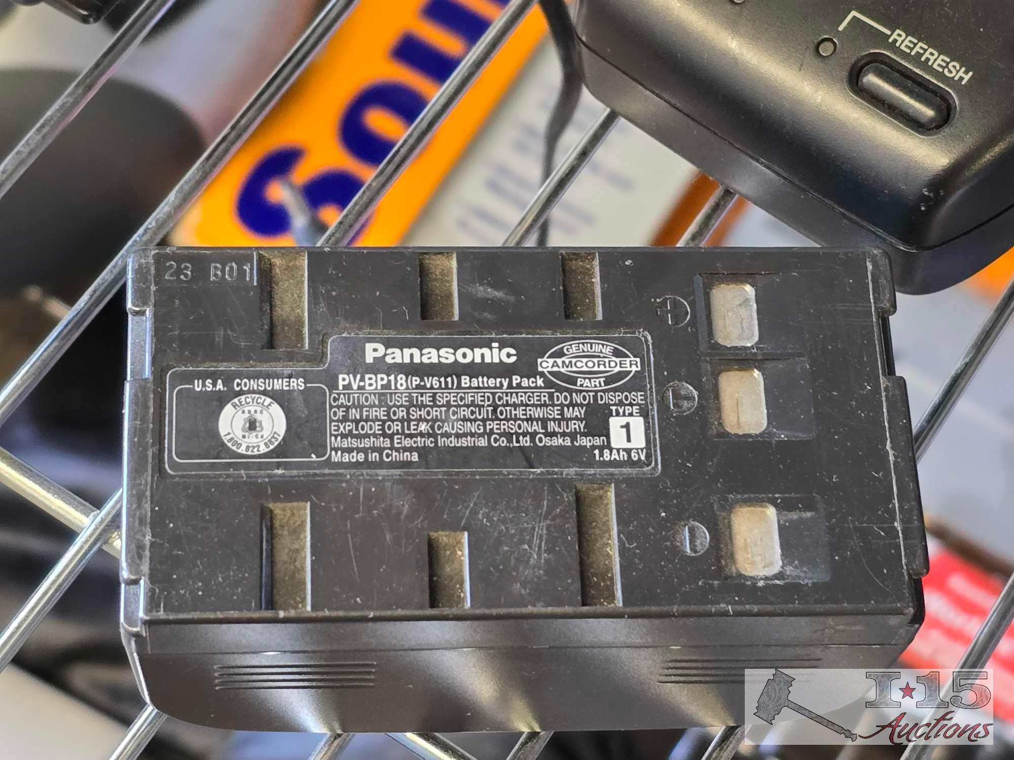 Palmcorder VHSc Video Recorder