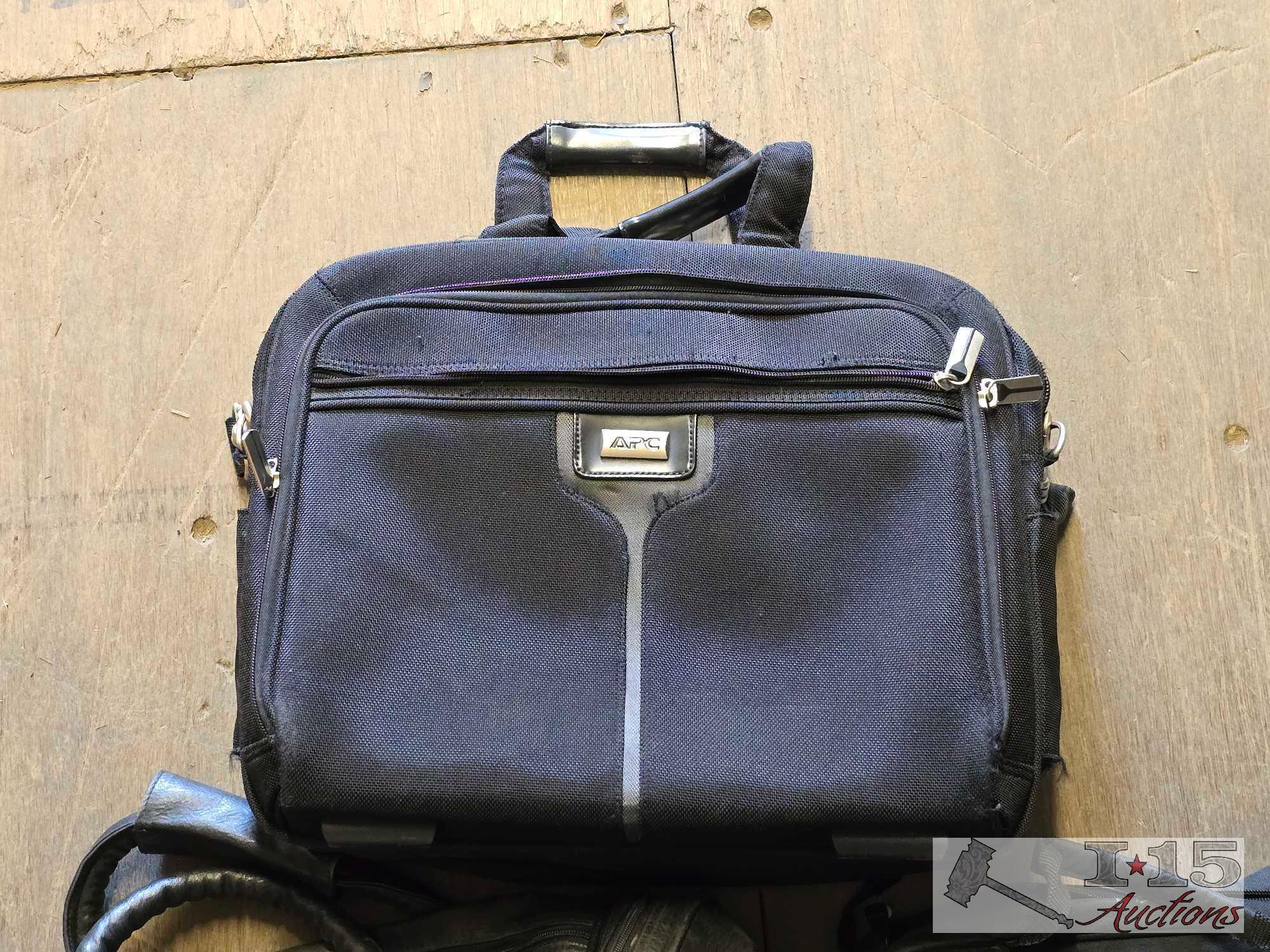 (4) Computer Bags and Duffle Bag