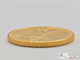 1993 $50 American Gold Eagle Coin, 1oz