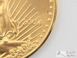 2004 $50 American Gold Eagle Coin, 1oz
